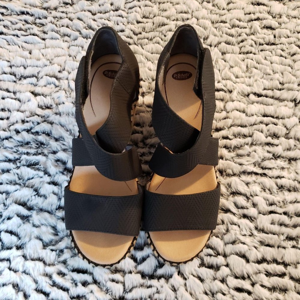 Dr. Scholl's Vacay Wedge Sandals Black Women's 8 - Picture 4 of 4